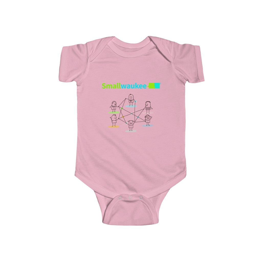 Kids - Infant Fine Jersey Onesie - 3 colors - printed front only